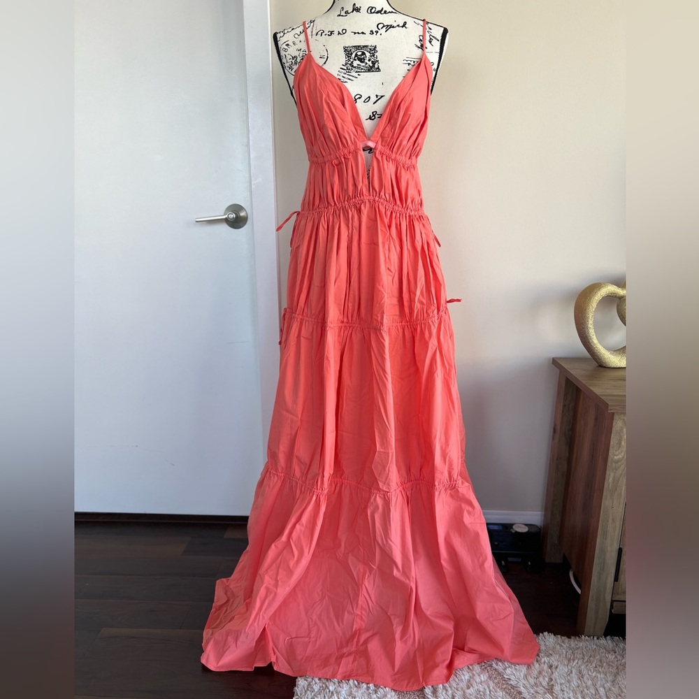 Jonathan Simkhai Coral Dress